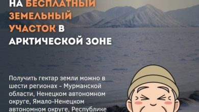 Photo of Жители всех регионов получили право на бесплатный гектар земли в Арктике